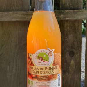 Jus de pomme bio pain d'épices 1L